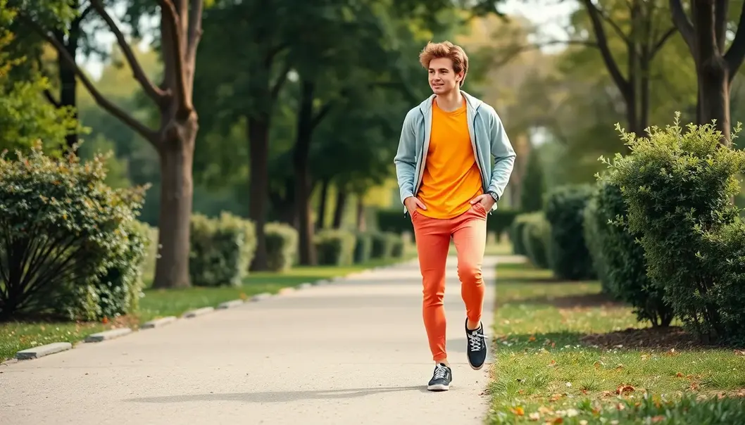 A weekend warrior sporting dynamic layers, perfect for any adventure.