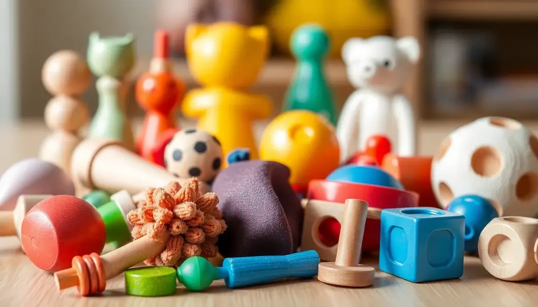 Toy packaging with clear age and safety labels.